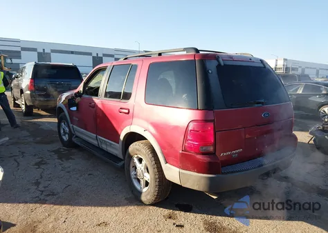 2002 Ford Explorer Xlt z USA, uszkodzony, nr VIN 1FMDU73WX2ZB94089